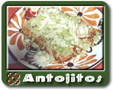 Recetas de Antojitos Mexicananos
