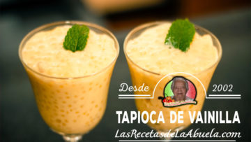 Tapioca de Vinilla