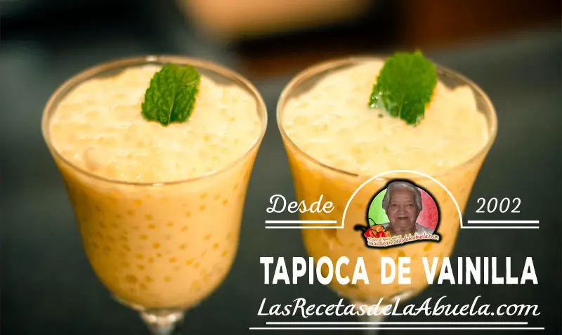 Tapioca de Vinilla