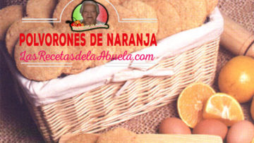 Polvorones de Naranja