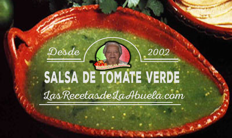 Salsa de Tomate Verde