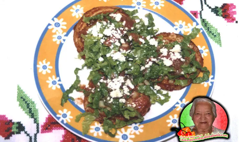 Receta de Sopes