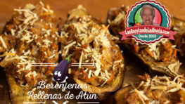 Berenjenas Rellenas de Atún