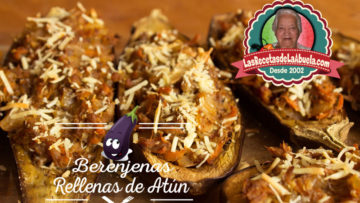 Berenjenas Rellenas de Atún